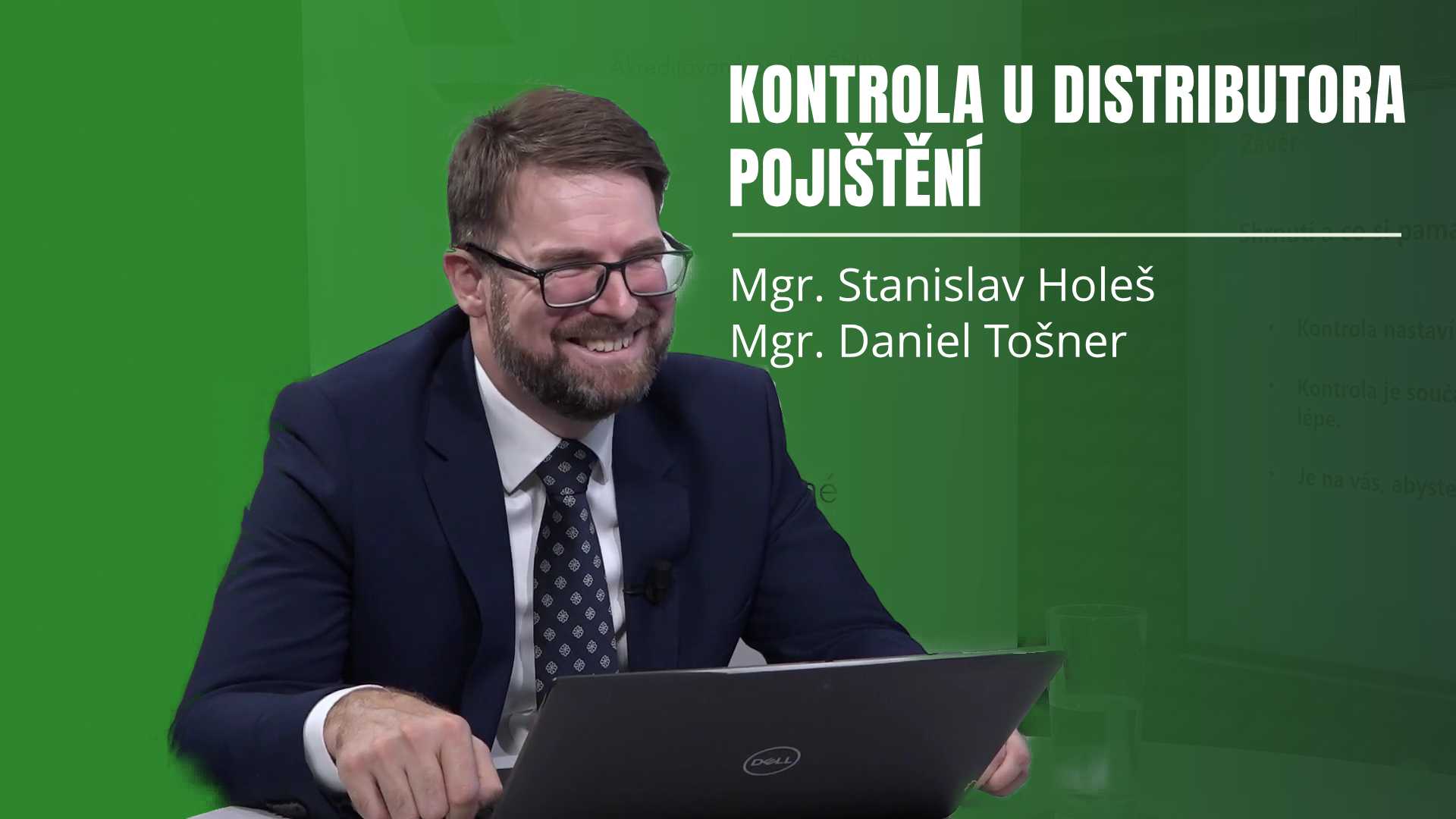 Kontrola u distributora pojištění